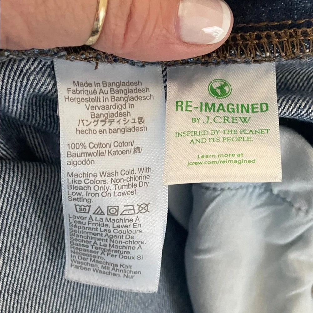 J. Crew Men's Straight Blue Jeans - Picture 4 of 7